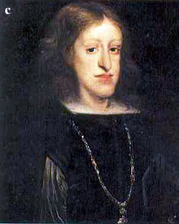 Carlo II, por Carreño